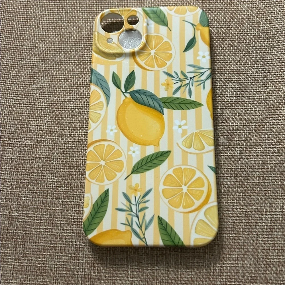 iPhone 14 Plus Case Lemons NWOT See description to see other iPhones it will fit